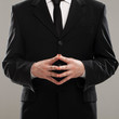 Businessman's torso in suit