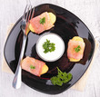 Foto: potato wrapped in bacon potato wrapped in bacon