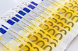Foto: Zweihundert Euroscheine - Reihe Zweihundert Euroscheine - Reihe