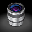 Vector: Icon for camera lens Icon for camera lens