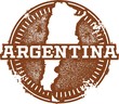 Vector: Vintage Argentina Stamp Vintage Argentina Stamp
