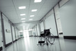 Wheelchair in a hospital