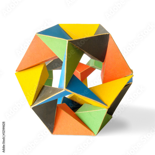 Photo: Colorful Icosahedron Colorful Icosahedron