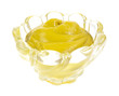 Mustard in glass bowl