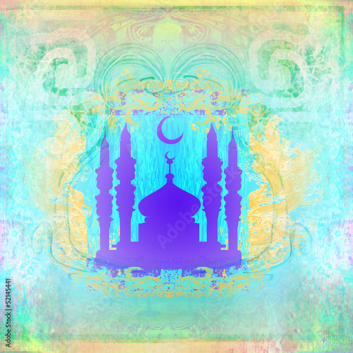 Illustration: stylish ramadan kareem card stylish ramadan kareem card