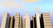 Building And Skyscapers Front