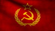 Soviet flag.