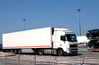 Lorry, transporter and other vehicles at ferry port
