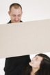 couple with board horizontal