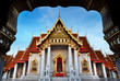 Marble Temple(Wat Ben), attraction of Bangkok, Thailand