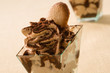 Tiramisù, fuoco selettivo, close-up