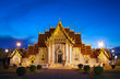 Marble Temple(Wat Ben), attraction of Bangkok, Thailand