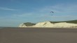 parapente au dessus du cap blanc nez