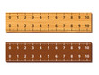 Wooden Rulers