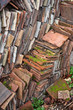 Old roof tiles