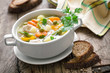 Foto: Chicken soup with vegetables Chicken soup with vegetables