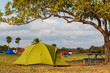 Photo: Tent on grassland Tent on grassland