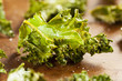 Homemade Organic Green Kale Chips