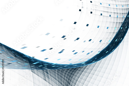 Illustration: Abstract business science or technology background Abstract business science or technology background