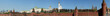 Moscow Kremlin on a sunny day (panorama), Russia
