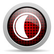 moon glossy icon
