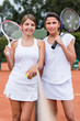 Female tennis players