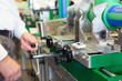 Photo: Working on a machine Working on a machine