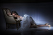 Photo: Sexy woman wearing oldfashion dress Sexy woman wearing oldfashion dress