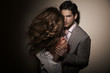 Photo: Handsome guy with his sensual girlfriend Handsome guy with his sensual girlfriend