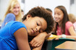 Photo: Unhappy Girl Being Bullied In Class Unhappy Girl Being Bullied In Class
