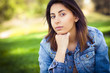 Beautiful Mixed Race Young Woman