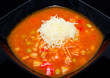 red vegetable soup