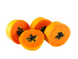 Foto: Papaya on white background Papaya on white background