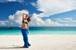 Woman at beach