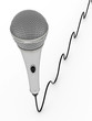 Microphone with cable
