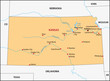 Kansas map