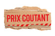 Prix coûtant