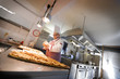 Female Chef Kneading Dough