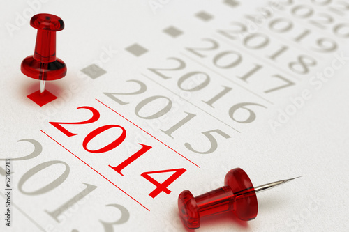 Illustration: New Year 2014, Timeline New Year 2014, Timeline