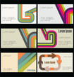 Business card set