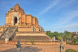 Step pyramid with the Buddha