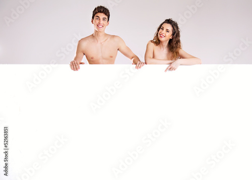Photo: Young handsome guy with his beautiful girlfriend Young handsome guy with his beautiful girlfriend