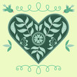 Vector: Vector ornate heart Vector ornate heart
