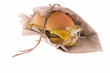 Sandwich vegetal con brotes de soja
