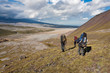 Photo: Trekking on Kamchatka. Trekking on Kamchatka.