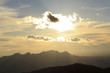 Sunset in the mountains