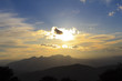 Sunset in the mountains