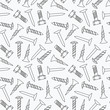 Vector: Nails and screws seamless pattern Nails and screws seamless pattern