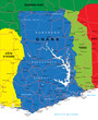 Ghana map