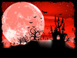 Vector: Spooky Halloween with horror house. EPS 8 Spooky Halloween with horror house. EPS 8